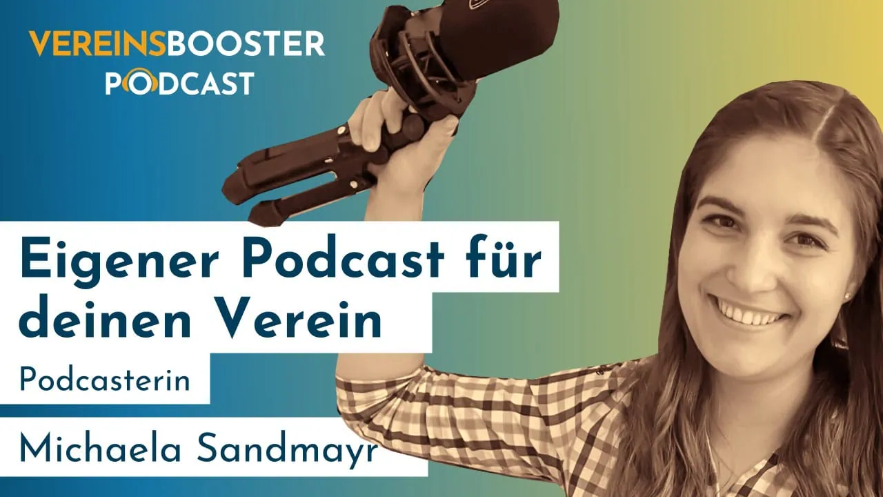 Eigener Podcast für deinen Verein mit Moderatorin Michaela Sandmayr ep27 titel1